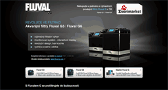 Desktop Screenshot of fluval.cz