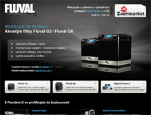 Tablet Screenshot of fluval.cz